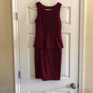 The Limited Peplum Dress